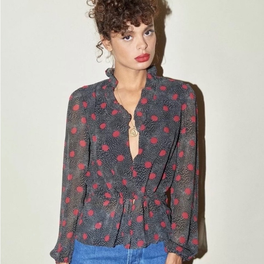 Rouje Jerry Blouse Size 34